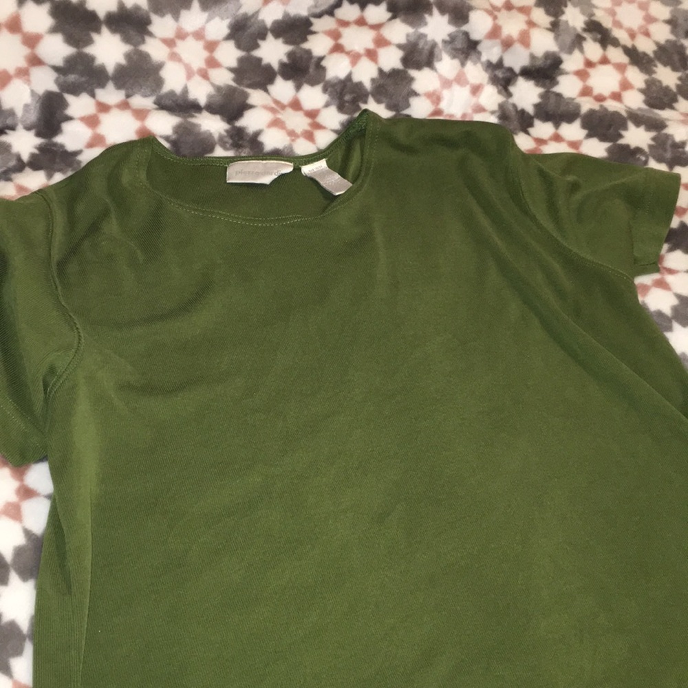 Olive green vintage t-shirt